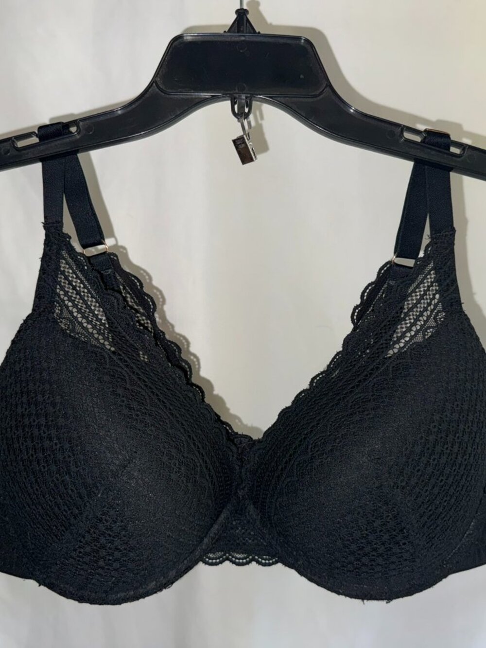44C Auden Black Push Up Bra